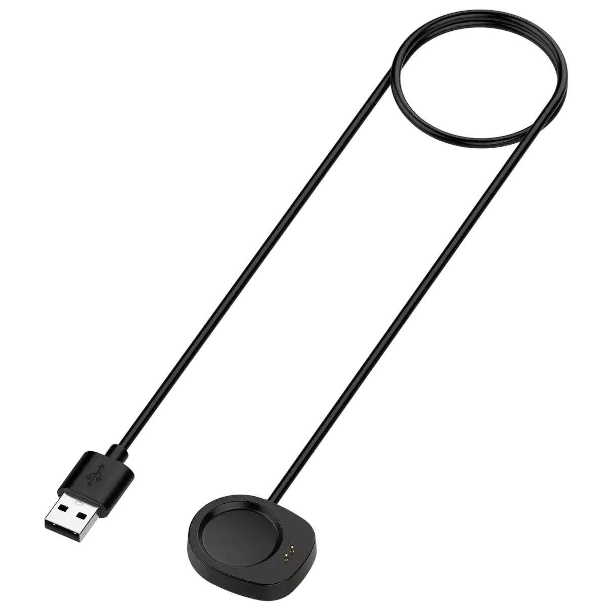 Tactical USB Charging Cable for Xiaomi Amazfit Active 3 Premium/Active Max/ T-Rex 3/3Pro/ Balance 1/2/ Helio Strap