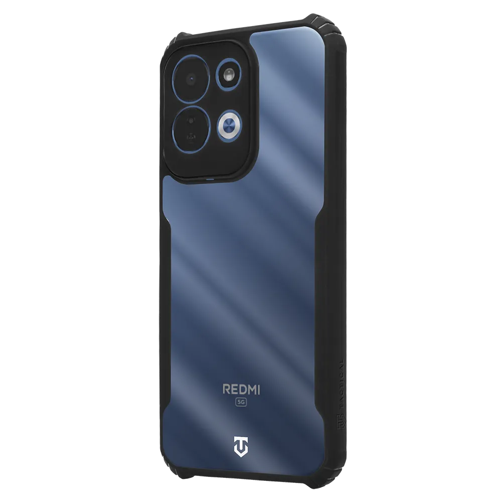 Tactical Quantum Stealth Cover for Xiaomi Redmi 17 4G/5G Clear/Black