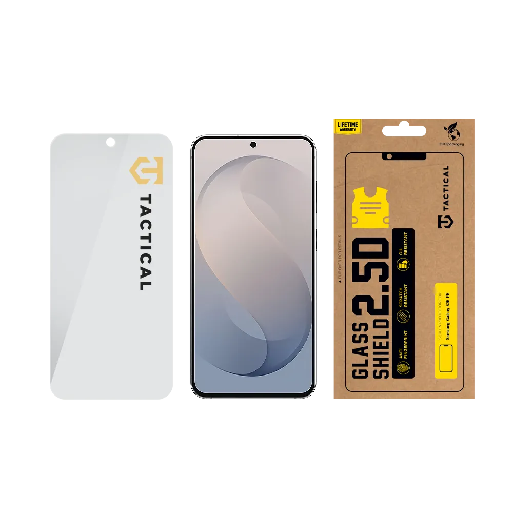 Tactical Glass Shield 2.5D sklo pro Samsung Galaxy S26 FE Clear