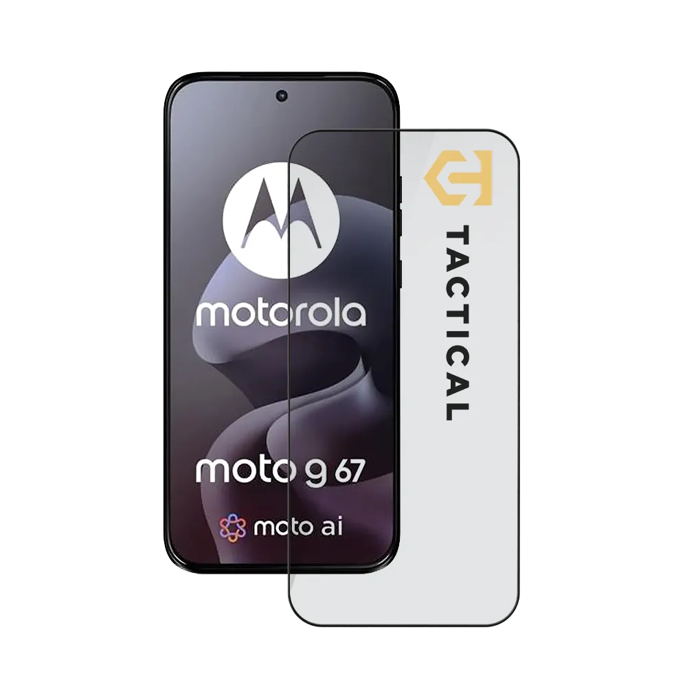 Tactical Glass Shield 5D sklo pro Motorola Moto G87 5G Black 